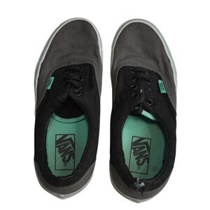 Vans Era Skate Shoes Mint Gray Black Skateboarding Mens 6/Womens 7.5
